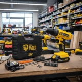 CUIDADO PRA NÃO DERRUBAR A CASA Chave de Impacto a Bateria 21V – The Black Tools…