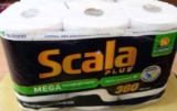 Scala Plus Papel Toalha Mega, 360 Toalhas (3 Rolos de 120 Toalhas Cada) DE 18 |…