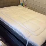 CAMINHA MACIA MACIA Pillow Top Protetor de Colchão Macio 400 Fios Casal DE 132 |…