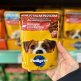 E TEM SACHÊ PARA O DOGUINHO TAMBÉM(oferta limitada prime) Pack Ração Úmida Pedig…