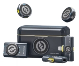 Microfone Hollyland Lark M2 Duo Combo Duplo Para 2 Pessoas Cor Preto De: R$1.504…