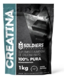 1 KG de creatina Creatina Monohidratada 1Kg 100% Pura Soldiers Nutrition Sem sab…