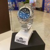 CLÁSSICO Relógio Orient Analógico Prateado DE 399 | POR 206 CUPOM: OFERTANOMELI …