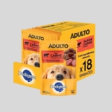 MIME O SEU CÃOZINHO Ração Úmida Pedigree Sachê Carne ao Molho para Cães Adultos …