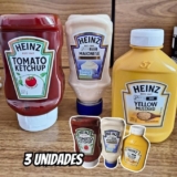 TODOS JUNTINHOS Pack HEINZ Ketchup & Mostarda & Maionese DE 36 | POR 27 …
