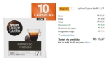 OURO EM CAPSULASDolce Gusto Nescafe Espresso Intenso 10 Cápsulas DE 22 | POR 15,…