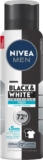 NIVEA MEN Desodorante Masculino Antitranspirante Aerossol Black & White INVI…