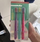 🪥 KESS Pack com 3 Escovas Dentais Pro Extra Macias…