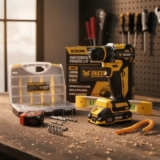 🔨 Parafusadeira Faster Brushles Profissional Mandril Metal Amarelo 🔥 DE…