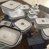 ✅ Kit Potes Herméticos Plásticos Cinza 12 Unidades Electrolux 🔥…