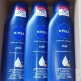 🧴 Kit Loção Hidratante Corporal Nivea Milk 400mL – 3…