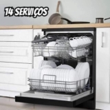 ✅ Lava Louças Midea 14 Serviços Preta 220v 🔥 DE…