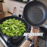 🍳 Frigideira Antiaderente De Cerâmica Reforçada Linha Premium 24cm 🔥…