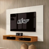 AGORA TEM ONDE POR A TV Painel P Tv Ate 43 Polegadas C/ Nicho DE 200 | POR 157,7…