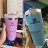 ÁGUINHA GELADINHACopo Stanley Quencher 591mL DE 161,53 | POR 136 https://amzn.to…