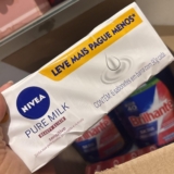 FALA QUE TU TOMA BANHO TODOS OS DIAS  Sabonete Nivea em Barra Pure Milk Sensitiv…