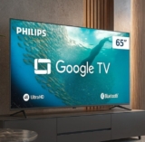 GIGANTEEEE PHILIPS, Smart TV, 65” 4K UHD POR 2.699 NO PIX ou 2.851,58 EM 10X Ap…