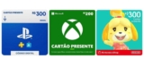 Gift Card com 10% OFF  Use o cupom C0MPR4J4DEZ    até 10x sem juros  PlayStation…