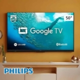 50TINHA DE QUALIDADE Smart Tv Philips 50″ 4k Google Tv Comando De Voz DE 1.999 |…