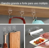 PARE IMEDIATAMENTE DE FURAR A PAREDE Kit 30 Ganchos Adesivos Grandes DE 45 | POR…
