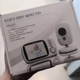 BBB COM TEU BB Baby Monitor Original Vb603 Eletrônica Branco 110/220v POR 206 CU…