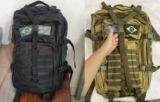 FEZ 18TÃO, ELA VIRA TUA AMIGA  Mochila Tática Militar Impermeável 50 Litros Supe…