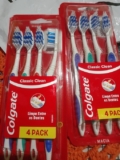 A SUA TÁ PARECENDO UM MOP Escova de Dente Colgate Classic Clean Macia 4 unidades…