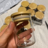 PRA NÃO PERDER OS TEMPERO NO SACO Oikos – Kit 6 Potes de Vidro 110ml com Tampa d…