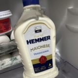 QUASE 1KG DE MAIONESE Hemmer Maionese 930g POR 16 https://amzn.to/4qMWwBn Oferta…