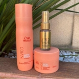 TRATAMENTO QUE SEU CABELIN MERECE Kit Wella Pro Invigo Enrich Sh 250mL + Cd 200m…