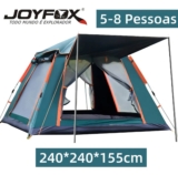 Barraca De Camping Automatica Upf 50\+ Impermeavel 1500mm Grande Para 5-8 Pessoa…