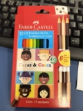 JÁ FAZ A BOA DO MATERIAL  Eco Lápis Faber-Castell 12 + 3 Cores DE 24 | POR 14,92…