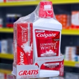 DÊ UM BRILHO NA DENTIÇÃO Enxaguante Bucal para Clareamento Colgate Luminous Whit…