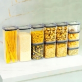 ORGANIZE SEUS MANTIMENTOS Kit 12 Potes Herméticos Porta Mantimento DE 179 | POR …