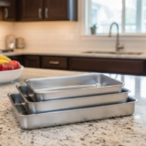 FAZÊ UM BOLIN Jogo 3 Formas Assadeiras Retangular Alumínio POR 43,72 CUPOM: DECO…