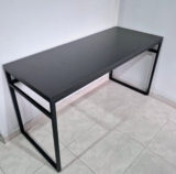 TA NO PRECINHOOOO! Mesa De Computador Escrivaninha Preta Pé Metalon Industrial -…
