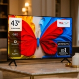 JA PEGOU TUA TV NOVA? Smart TV TCL 43″ LED Full HD POR 1.499,99 EM 10X APLIQUE O…