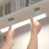 Luz noturna LED sem fio com sensor de movimento, lâmpada do armário, cozinha