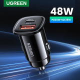 Carregador Veicular Ugreen 30w 1 USB A + Tipo C