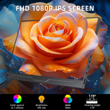 Eviciv monitor portátil de 15.6 ”fhd 1080p ips USB-C hdmi segunda tela externa para computador laptop pc android switch xbox ps4/5