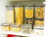 ORGANIZE OS MANTIMENTOS Kit 10 Organizadores Herméticos Empilhável Acrílico DE 1…