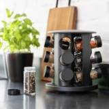 OS TOMPEROS ORGANIZADOS Porta Condimentos Temperos Giratório 9 Potes DE 49,99 | …