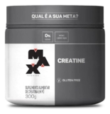 Creatina Max Titanium Monohidratada em Pó Pote 300g Creatina Po Sem Sabor De: R$…