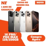 iPhone 16 Pro 128gbsaindo a 5999  em 12x sem juros COMPRE AQUI: https://s.shope…