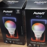 É O FIM DAS LÂMPADAS BURRAS Lâmpada Inteligente RGB 10w E27 Neo Avant DE 36 | PO…