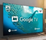 TELONA PARCELADAAAAA!!! PHILIPS, Smart TV, 50” 4K UHD POR 1.609 EM 10X Aplique …
