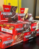 PROTEINAZINHA GOSTOSA PRA BATER METINHA Protein Crisp Bar Ninho Creme De Avelã 1…