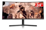 TELONA MESSSMO Monitor Gamer Pichau Nexus 34 Neo, 34 Pol Va Ultrawide Curvo DE 3…