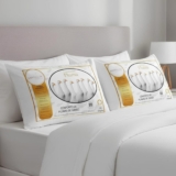 NANINHA NO CONFORTO Kit 2 Travesseiros Pluma de Ganso Sintético Hipoalergênico D…