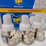KIT SOBREVIVÊNCIA DO CALOR Raid Repelente Eletrico Líquido Refil – 3 unidades de…